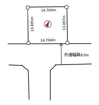 Land for Sale in Atsubetsu-ku, Sapporo – 198 sqm, Near Station - Thumbnail 2