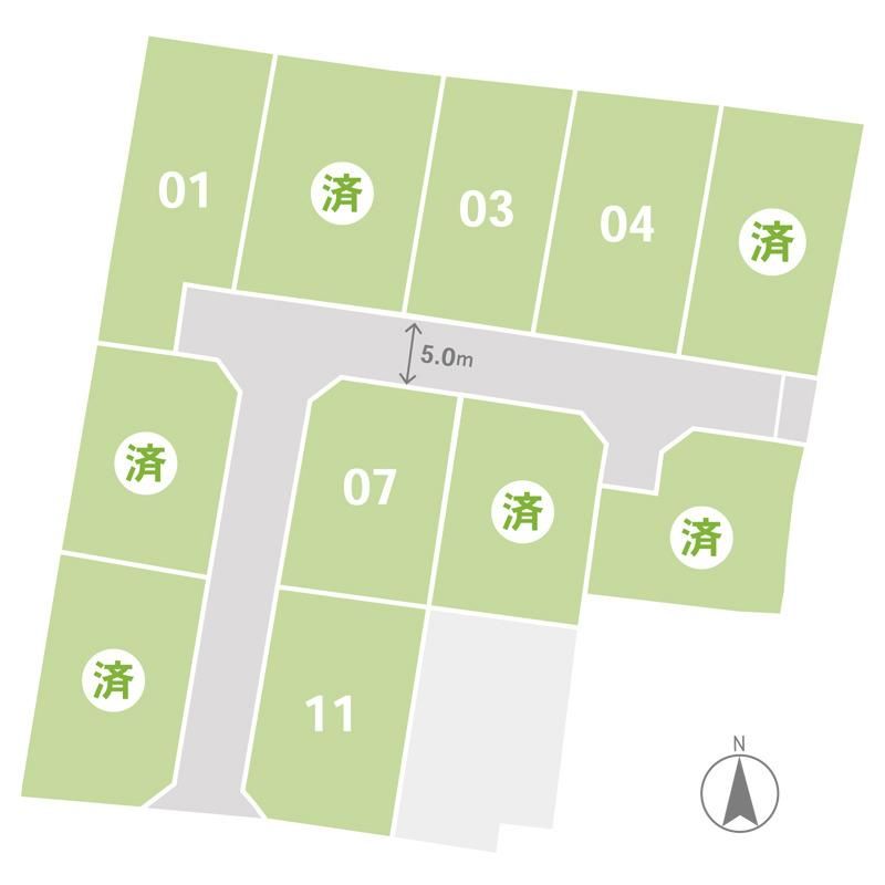 Land for Sale in Kokufu-cho Hiraki, Tokushima City - 165.62 sqm - Thumbnail 2