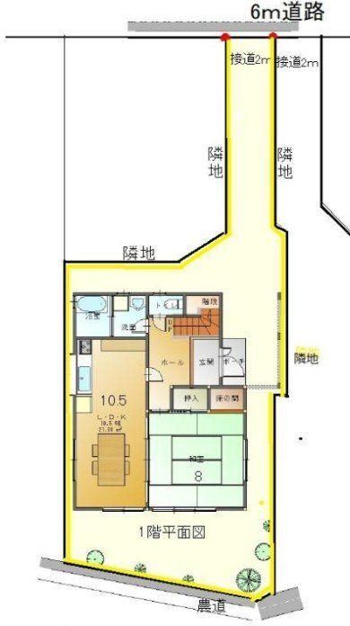 5LDK Detached House in Tsukanohara, Kochi City - 11.8 Million Yen - Image 1