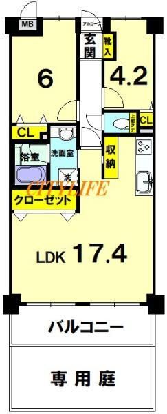 Perle Fushimi Momoyama II 2LDK Apartment for Sale in Kyoto - Thumbnail 2