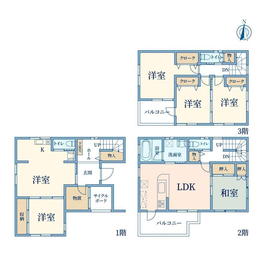 6LDK House for Sale in Saitama City Near Nisshin Station - Thumbnail 3