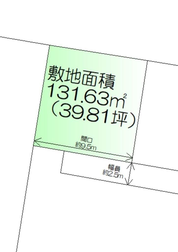 Land for Sale in Sendai, Miyagi - 131.63 sqm Corner Plot - Thumbnail 2
