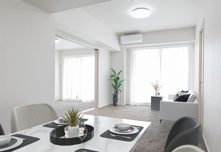 Renovated 3LDK Apartment in Kawasaki, 74m2, Near Kashimada Station - Thumbnail 4