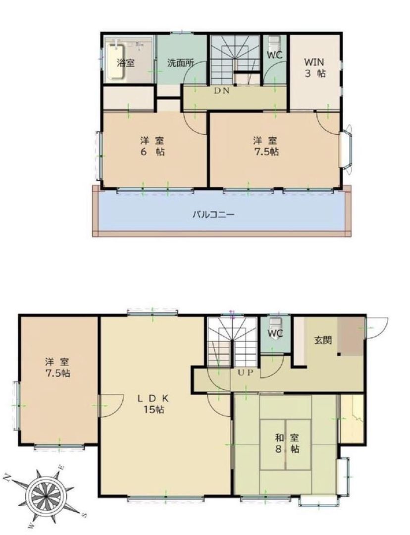 4LDK Detached House for Sale in Hodogaya-ku Yokohama - Thumbnail 3