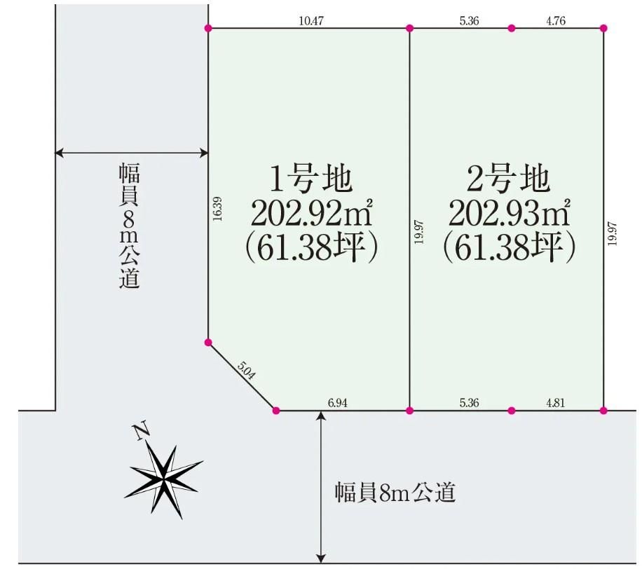 Building Plots in Yamagata Development - 15.8M Yen - Thumbnail 3
