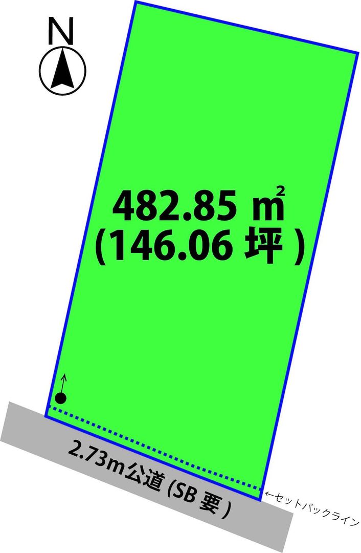Land for Sale in Mito City – 482.85 sqm Plot in Sakadocho - Thumbnail 3