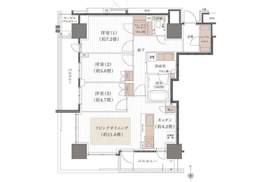 New 24-Story Condo in Okayama City's Omote-cho Area - Thumbnail 3