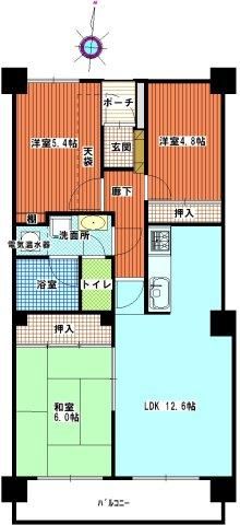 3LDK Apartment for Sale in Daimyo, Fukuoka City - 62.32 sqm - Thumbnail 4