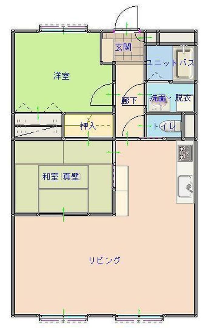 Fully Renovated 2LDK Apartment in Kochi City - Thumbnail 3