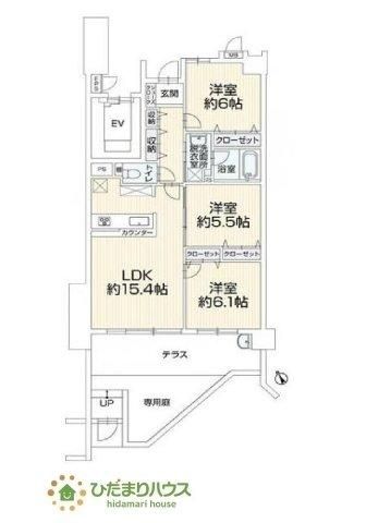 3LDK Apartment for Sale in Mito, Ibaraki - 72.78 sqm - Thumbnail 3