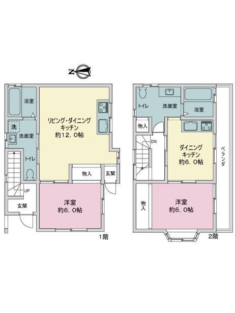 Two-Story House for Sale in Adachi, Tokyo – 83m2, 1LDK+1DK - Thumbnail 2