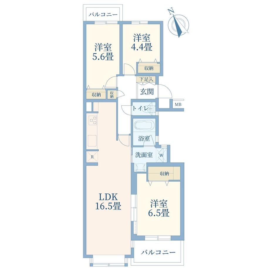 Renovated 3LDK Apartment Near Nakano-shima Station in Kawasaki - Thumbnail 4