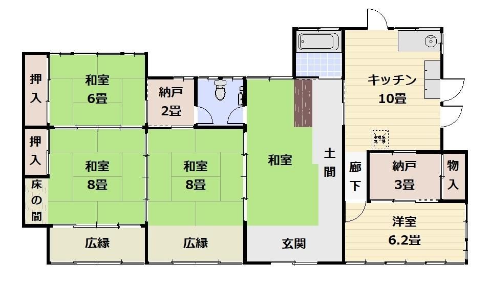 4DK Detached House with Large Land in Koriyama, Fukushima - Thumbnail 3