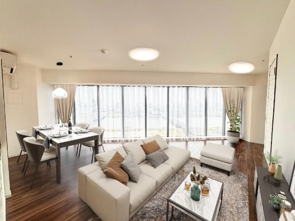 Deux Tours East 2LDK Apartment in Harumi, Chuo-ku - Thumbnail 4