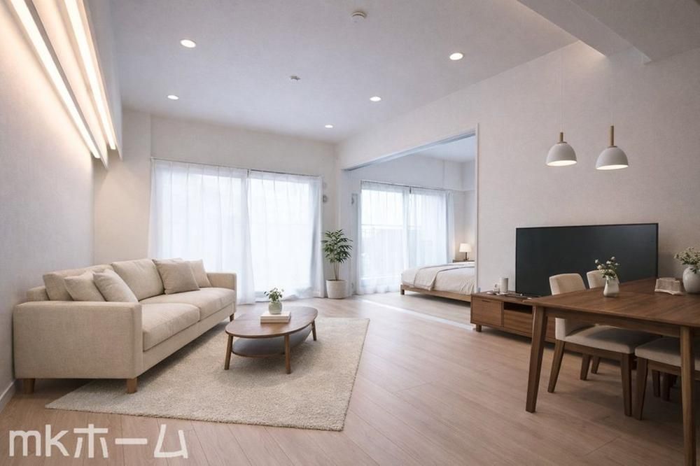 Newly Renovated 3LDK Apartment for Sale in Shin-Matsudo, Matsudo - Thumbnail 4