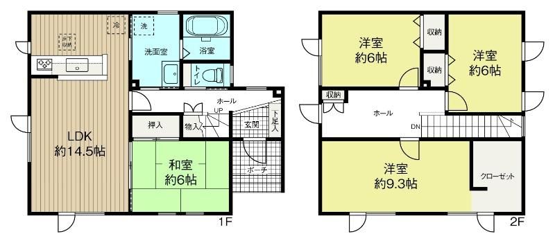 4LDK Detached House in Shiroishi-ku, Sapporo | 109 sqm - Thumbnail 2