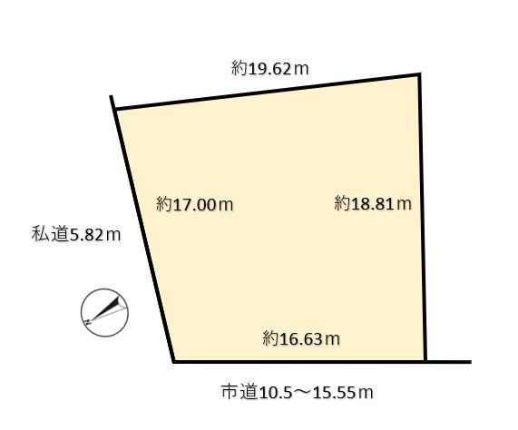 Land for Sale in Otaru City, Hokkaido - 320.64 sqm Corner Lot - Thumbnail 3