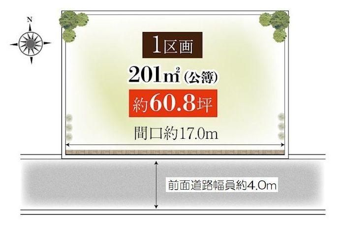 201 sqm Building Plot in Sakurai, Shimamoto, Osaka - Thumbnail 2