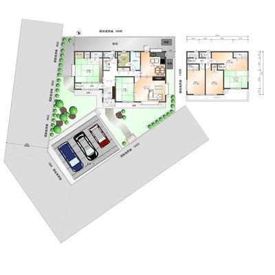 5LDK House for Sale in Sakura-Yashiki, Oshu City, Iwate — Floorplan, Oshu, Iwate