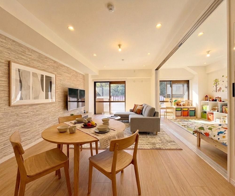 Renovated 3LDK Apartment in Kawasaki Near Mukogaoka-Yuen - Thumbnail 3