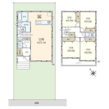 4LDK Used House for Sale in Yachiyo City, Chiba - Thumbnail 3