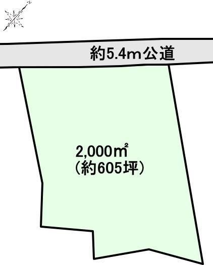 2000m2 Forest Land for Sale in Yoshigase, Tsukuba City, Ibaraki - Thumbnail 3