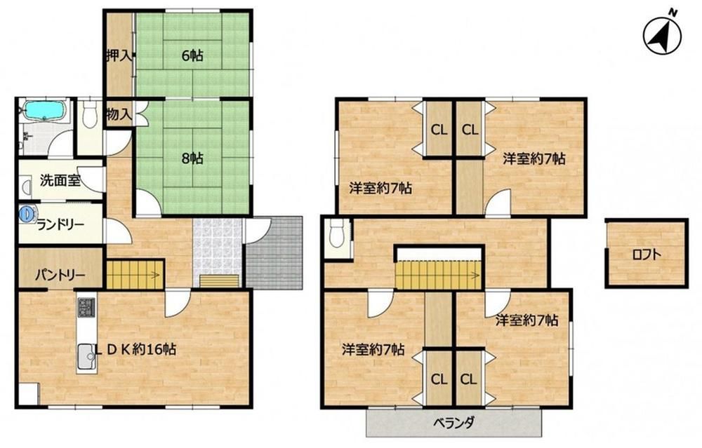 Renovated 6LDK+S Family House for Sale in Niigata Nishi Ward - Thumbnail 3