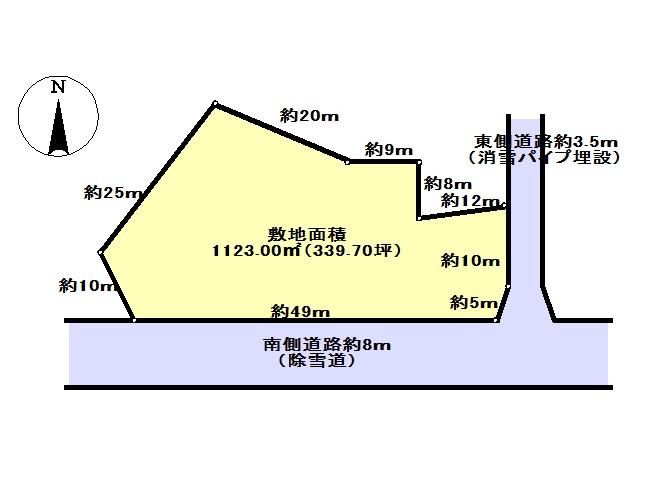 Spacious 1,123 sqm Corner Land Plot in Joetsu City, Niigata - Image 1