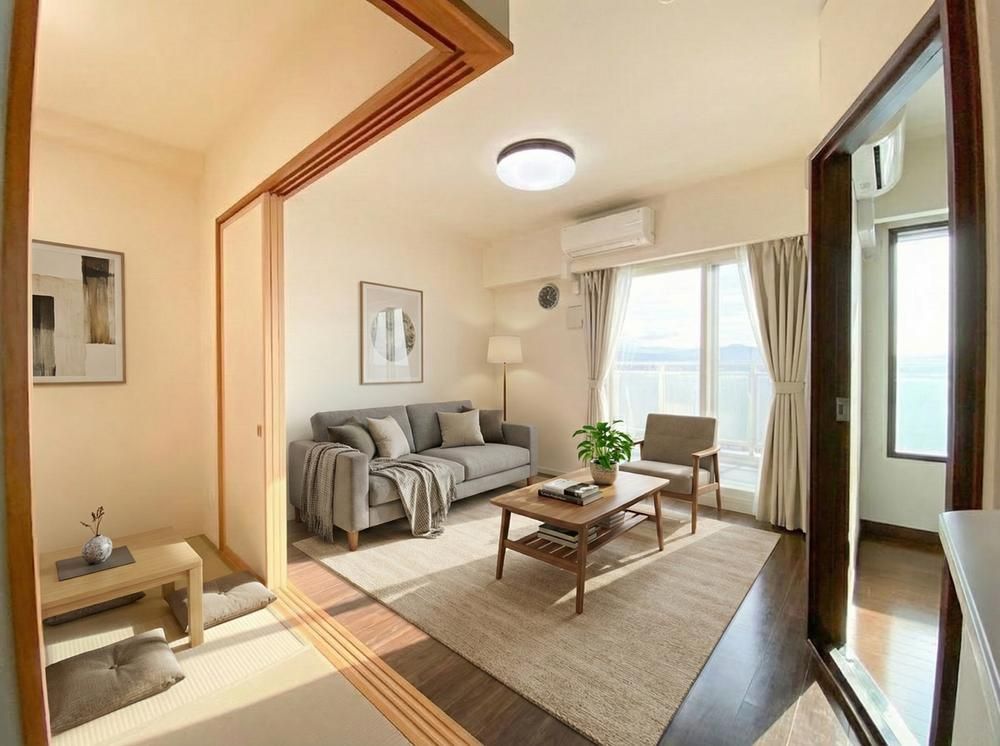 Top-Floor 3LDK with Soundproof Room in Yamagata City - Thumbnail 2