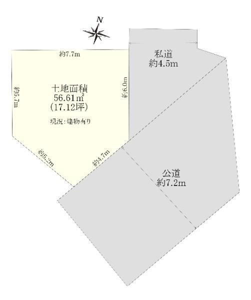 Land for Sale in Katsushika-ku, Tokyo near Ohanajaya Station - Thumbnail 3