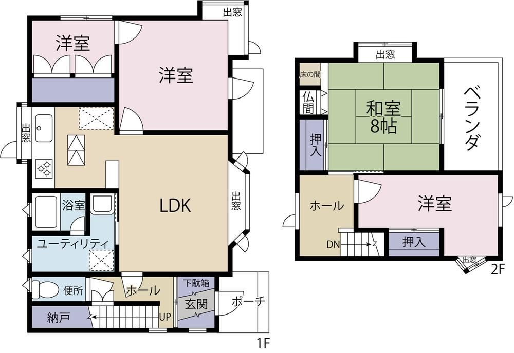 4LDK Detached House for Sale in Ishikari, Hokkaido - 5 Million Yen - Thumbnail 3