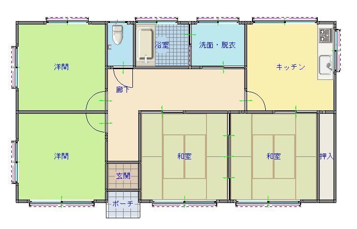 4DK Single-Story House for Sale in Izumigaoka, Iwaki City - Thumbnail 4