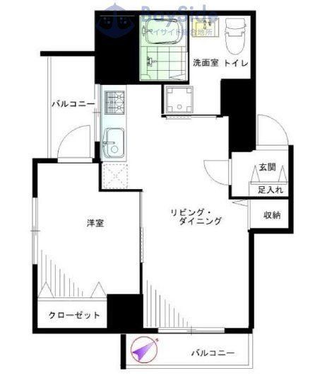 Renovated 1LDK Apartment in Yokohama Nishi Ward - 40m2 - Thumbnail 3