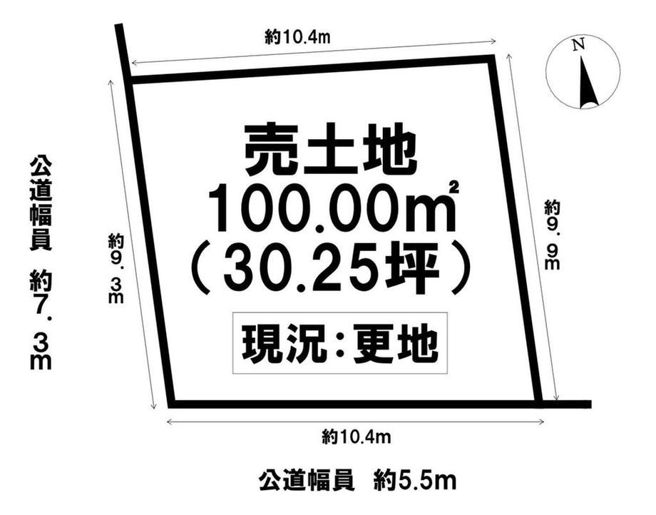 100m2 Corner Land for Sale in Ama City, Aichi - Image 1