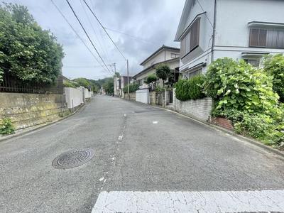 104m2 Corner Land for Sale in Zushi City, Kanagawa — Street, Zushi, Kanagawa