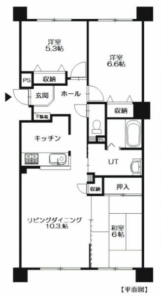 3LDK Apartment for Sale in Asahikawa, Hokkaido - 67m2 - Thumbnail 2