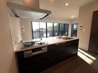 New 3LDK Apartment for Sale in Kumamoto City Near Station — Kitchen, Nishi, Kumamoto