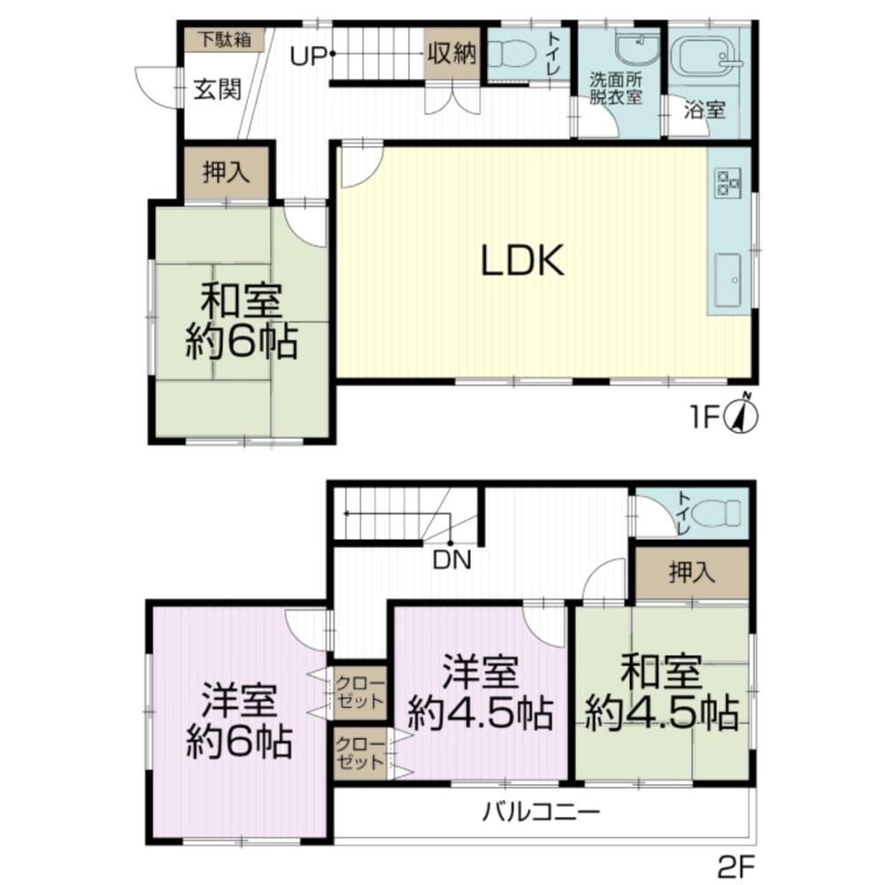 Renovated 4LDK House for Sale in Wakaba Ward, Chiba City - Thumbnail 2