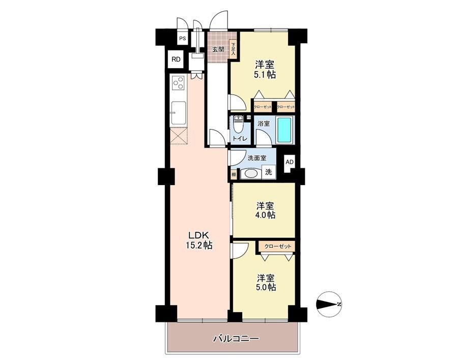 Renovated 3LDK Apartment in Tama-ku, Kawasaki, Kanagawa - Image 1