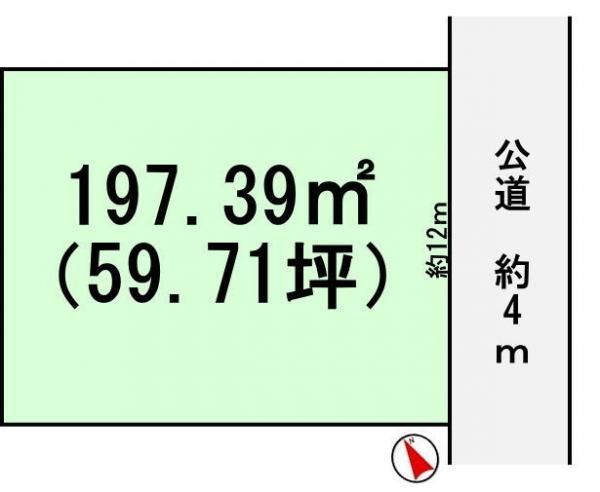 59 Tsubo Flat Land Plot for Sale in Ami, Ibaraki - Image 1