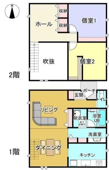2LDK Detached House for Sale in Ohashi, Miyazaki City - Thumbnail 2