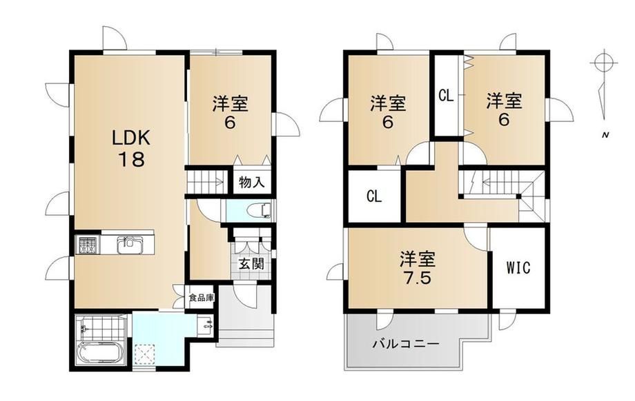 4LDK Detached House for Sale in Toyooka, Asahikawa - Thumbnail 3