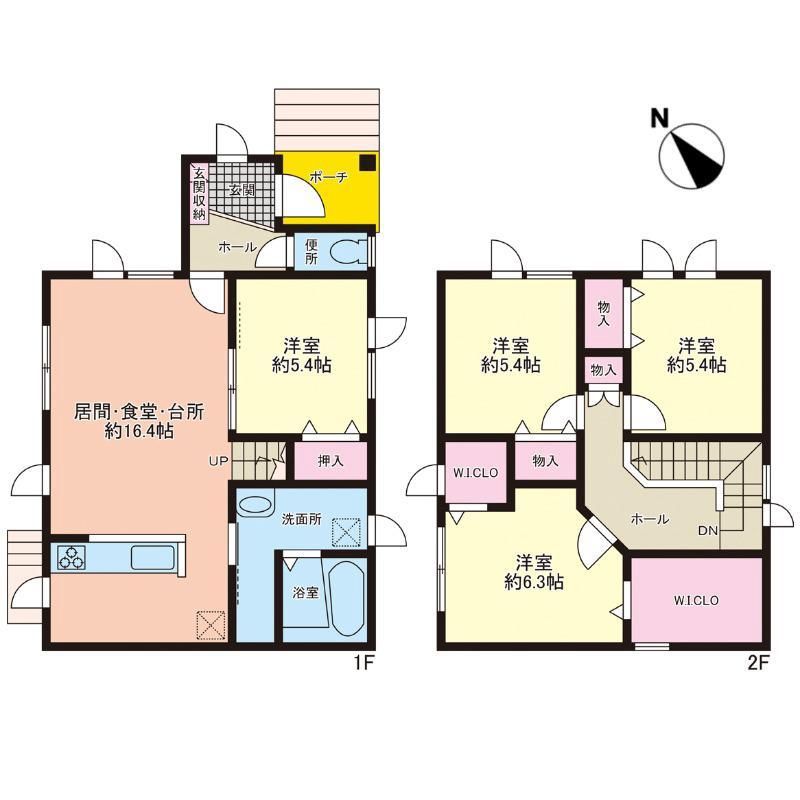 4LDK Detached House in Ebetsu, Hokkaido - 18.98 Million Yen - Thumbnail 3