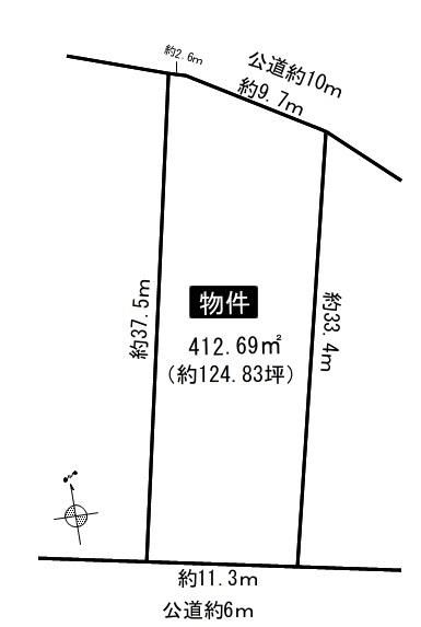 412.69 sqm Land for Sale in Seimeiyama 2, Nagoya - 80 Million JPY - Thumbnail 3