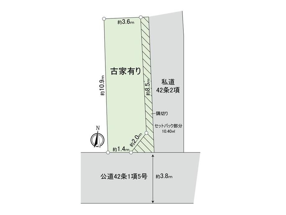 Land for Sale in Itabashi, Tokyo – 40.62 sqm Corner Lot - Thumbnail 3