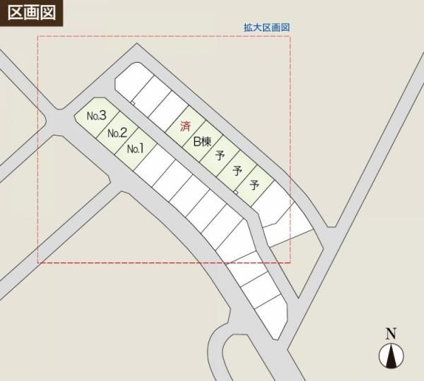 Land for Sale in Sendai: Sekisui Heim Smart Heim Place Yagiyama Minami - Thumbnail 4