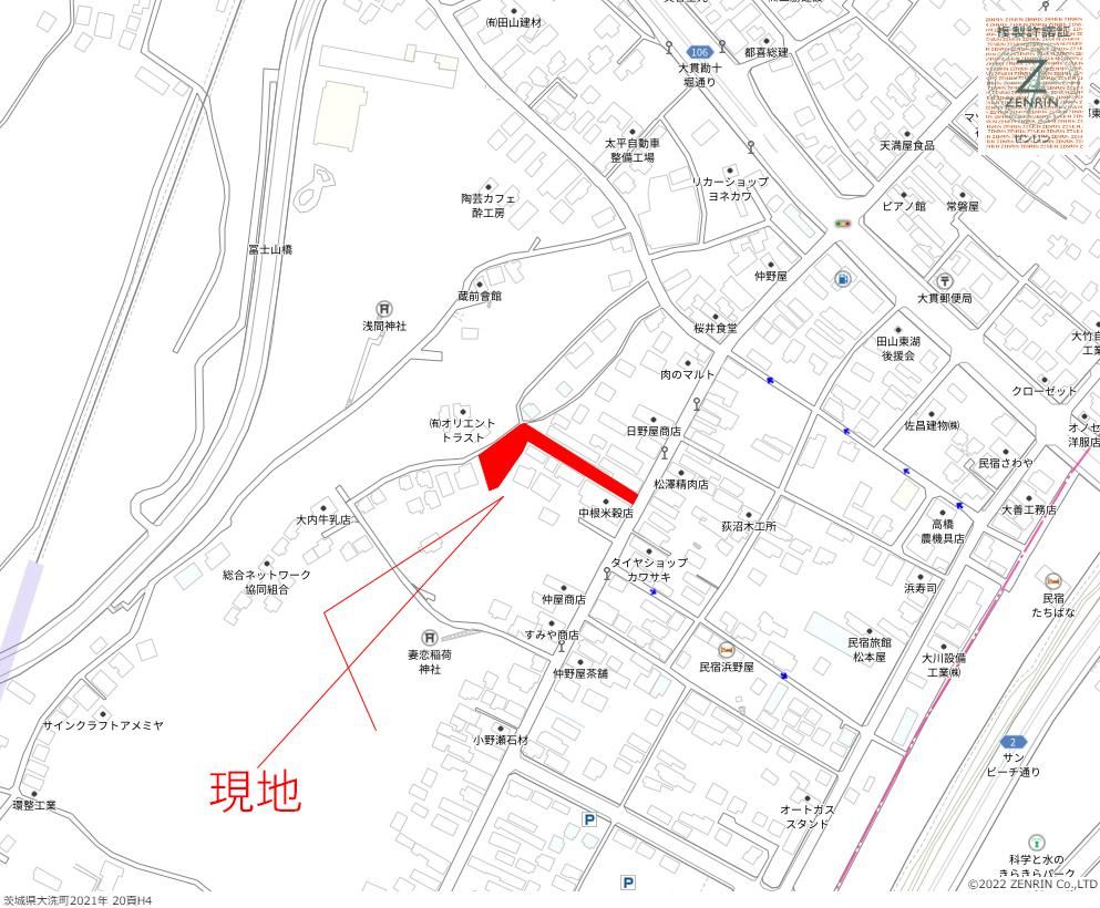 Land for Sale in Oarai Town, Ibaraki - 1,164 sqm - Thumbnail 4