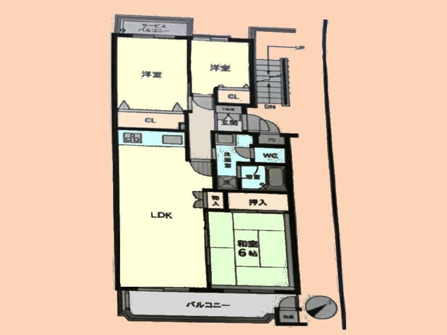 3LDK Apartment for Sale in Yamato City, Kanagawa - Thumbnail 4