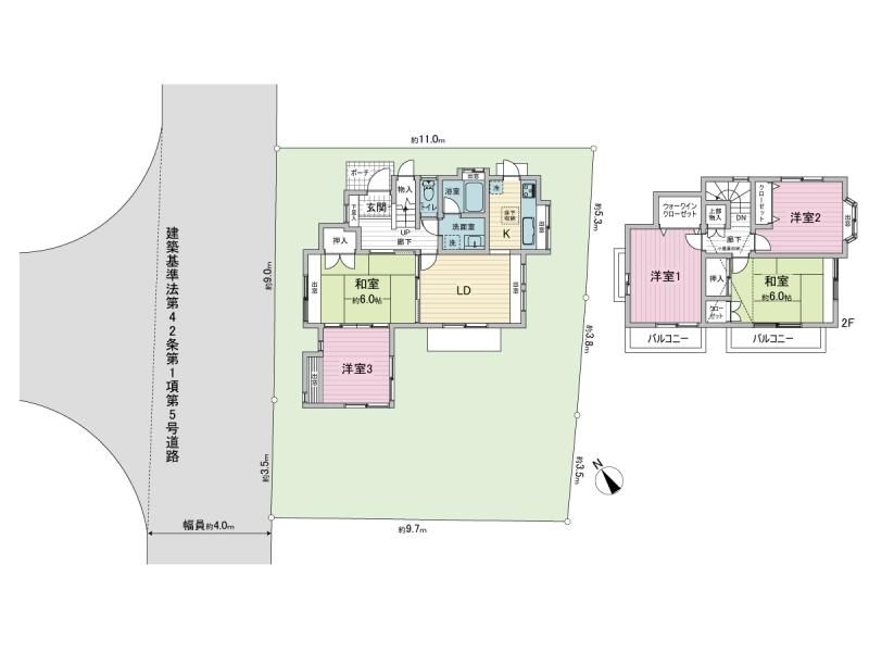 5DK Detached House for Sale in Machida, Tokyo – 36.8 Million Yen - Thumbnail 2
