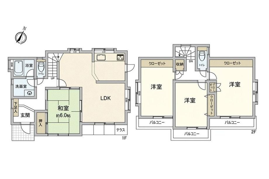 4LDK Detached House for Sale in Kokubunji, Tokyo - 98.65 sqm - Thumbnail 4